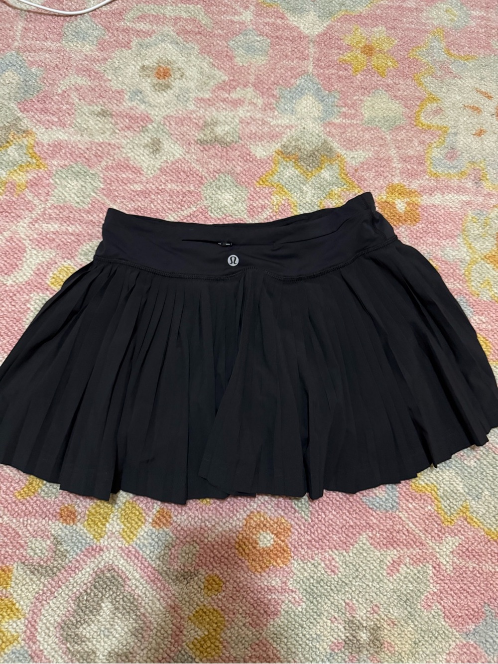 Lululemon Black Pleated Skort